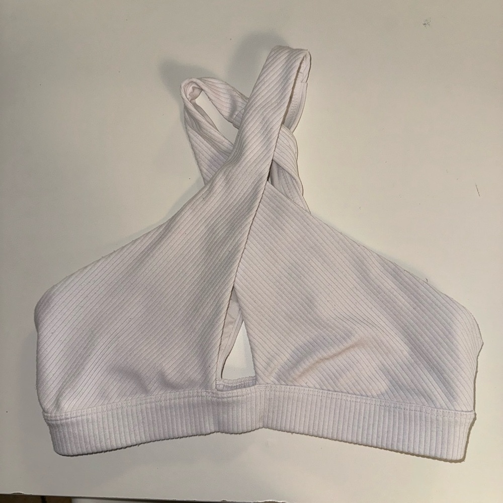 Alo cross front sport bra